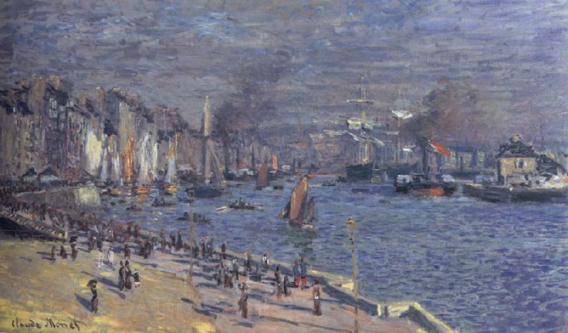 Claude Monet Port of Le Havre